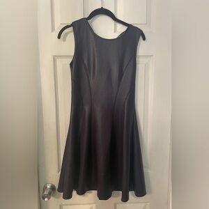 Bar 111 Faux Leather Mini Black Dress Size S/P